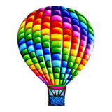 Maxbell Modern Hot Air Balloon Pendant Collection for Festival Wedding Decoration Blue