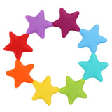 Maxbell Star Silicone Teething Beads Bracelet Teether Mum Baby Nursing Jewellery