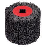 Maxbell 45# Wire Brush Wheel Crimped Carbon Steel Metal Burnishing Polishing Tool