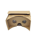 Maxbell DIY Cardboard for Google Virtual Reality Glasses with 3D Optical Lens Box