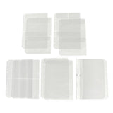 Max 10x Binder Pocket A5 6-Ring Document Notebook Binder Loose Leaf Bags