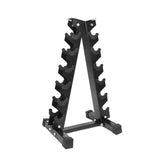 Maxbell Triangular Dumbbell Rack Durable Portable for Weight Lifting Home Gymnastic