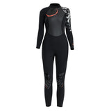 Maxbell Women 1.5mm Diving Wetsuit Long Sleeve Wet Suit Jumpsuit Full Body Suit L