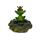 Maxbell Resin Floating Frogs Water Floating Frog Ornament for Home Garden Pond Green