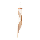 Maxbell Outdoor Wind Chimes 18 Aluminum Tubes Garden Backyard Wall Hanging Ornaments gold