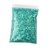 Maxbell 1Bag 50g Nail Glitter Sequins Paillette Flakes 3D Nail Art Decor Water Blue