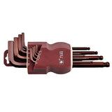 Max Steel L Shape Hex Key Allen Wrench Set Metric Lengthen Arm Ball End 190mm