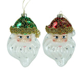 Maxbell 2Pcs Pendant Door Festival Holiday Gift Tag Christmas Santa Hanging Ornament