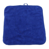 Max Super Water Absorbent Coral Fleece Household Cleaning Cloth Car Wash Towel Blue
