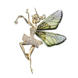 Maxbell Women Brooch Pin angels fashions Style Decorative for Ladies Jacket Shawl