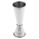 Max 30/60ml Stainless Steel Bar Measuring Cup Double Shot Cocktail Jigger A