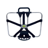 Maxbell Folding Bike Carrier Bracket Front Carrier Frame Lightweight Stand Cycling green 40x30cm
