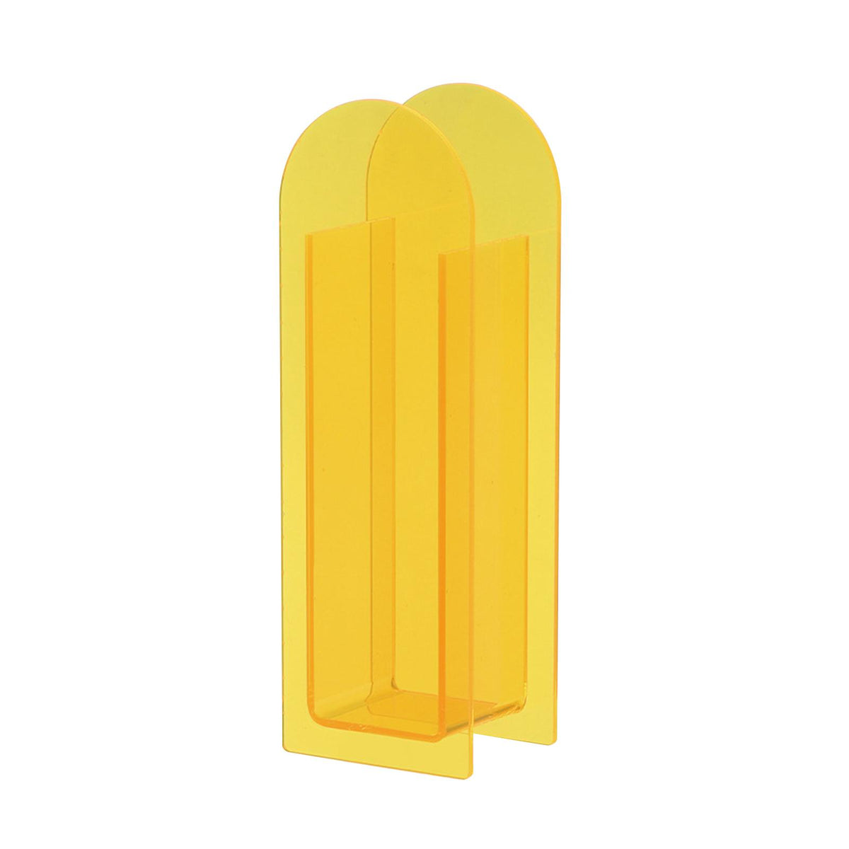 Maxbell Plant Planter Flowerpot Living Room Farmhouse Decors Acrylic Flower Vase Yellow