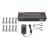 Maxbell Guitar Pedal Power for 18V Guitar Bass Effects Pedal Pedalboard Power Supply