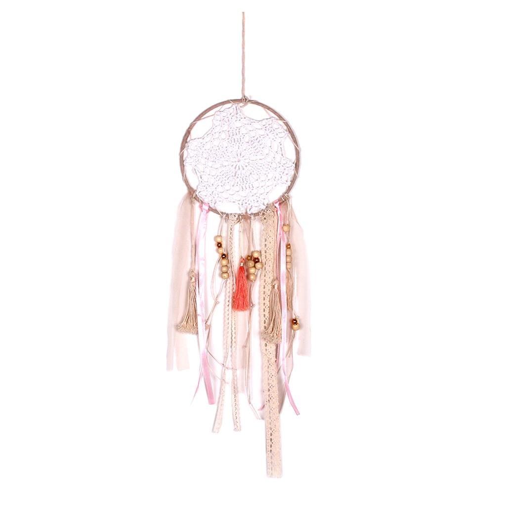 Maxbell Handmade Hook Flower Dreamcatcher Wall Hanging Car Room Decor Gifts 60cm