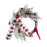 Maxbell Novelty Xmas Wreath Autumn Ornament Wall Hanging for Christmas Door