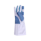 Maxbell Fencing Glove Hand Protection Professional Protective Gear for Bout Practice Left Hand XS