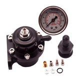 Maxbell Adjustable FPR Fuel Pressure Regulator Gauge For Honda Civic All B Series