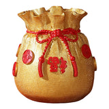 Maxbell Decorative Flower Vase Tabletop Centerpieces Flowers Pot for Bedroom Kitchen Aureate