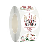 Maxbell Merry Christmas Stickers Party Favor Labels Crafts Gift Box for Decoration StyleA