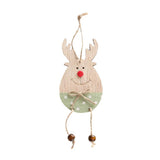 Max Christmas Moose Wood Pendant Christmas Tree Decoration Charmings Style01