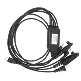 Maxbell 5 in 1 USB Programming Cable for EX600 GP328Plus EX500 HT1250