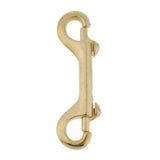 Maxbell Double Ended Snap Hook Key Holder Brass Clip Keychain 88mm