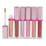 Max 6 Color Cosmetic Waterproof Glitter Shimmer Lip Gloss Liquid Lipstick Makeup 7-12#