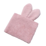 Maxbell Handmade Rabbit Ear Round Bouquet Autumn Winter Lifelike for Home Decoration pink