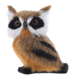 Max Mini Simulation Owl Animal Home Decoration Simulation Artificial Owl Right