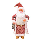 Maxbell Maxbell 45cm Santa Doll Santa Figurines Plush Figure Toys Hotel Holiday Party