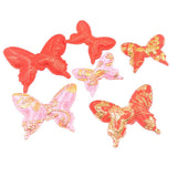 Max 3Pairs Chinese Style Cotton Butterfly Fabric Hair Qipao Accessories for Kids