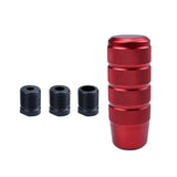 Maxbell Car Aluminum Alloy Gear Shift Knobs for Cars, Trucks, Buses, SUV Durable Red