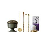 Maxbell Brass Cense Making Kit Durable Fragrance for Yoga Indoor Cense Supplies