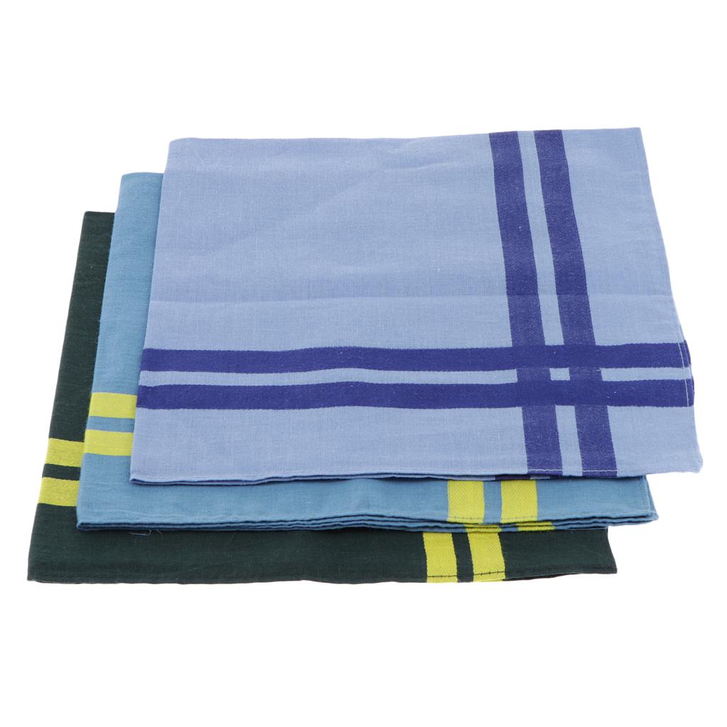 Max Maxb 3x Mens Handkerchiefs 100% Cotton Pocket Hankies Hanky Party Kerchiefs