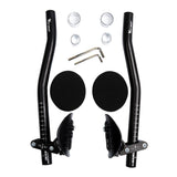 Maxbell 1 Pair Bike Rest Handlebar Cycling Aero Bar Relaxation Arm Rest Handle Bar