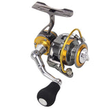Maxbell Mini Spinning Fishing Reel Ultra Light High Strength Fishing Tackles Gold