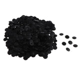 Max 500Pack Round Phillips Screw Hole Cover Furniture Decorative Screw Cap Black