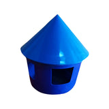 Maxbell Pigeon Water Dispenser Easy to Use Large Capacity for Hen Budgie Cockatiel Blue