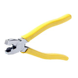 Max 8'' V-shaped Crimping Pliers 90 Degree Folding Edge Pliers Woodworking DIY