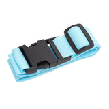 Maxbell Adjustable Suitcase Tie Down Belt Cord Cargo Luggage Strap for Kayak Bag Blue