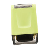 Maxbell Identity Protection Roller Stamp Refillable Privacy Roller for Messy Code Green