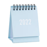 Maxbell Desktop Calendar Table Work Top Planner Organizer for Home Office Light Blue