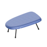Maxbell Ironing Board Cuffs Collars Ironing Foldable for Household Apartment Travel Blue
