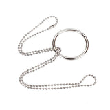 Maxbell Magic Ring Chain Metal Magic Trick Props Knot