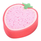 Max Cartoon Fruit Children Bath Cleaning Sponge Dishwashing Sponge Strawberry