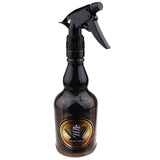 Max 280ml Empty Hairdressing Spray Bottle Water Mist Trigger Pump Sprayer Black