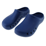 Maxbell Anti Slip Oil Water Resistant EVA Clog Shoes Slipper Work Shoes US7-8UK6.5-7.5 Dark Blue