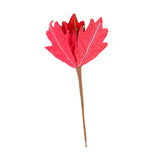 Maxbell Artificial Christmas Picks Decors Gift Wrapping Glitter Christmas Flower Red