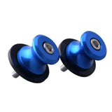 Maxbell Universal Frame Stand Screw Swing Arm Spools Slider M6 Blue